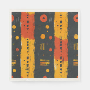 Serviette En Papier Tissu de boue africain