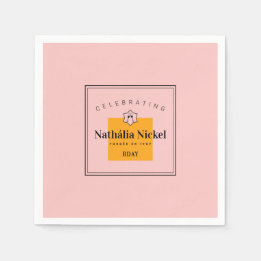 Serviette En Papier Toast au champagne