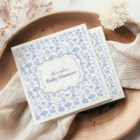 Toile De Jouy Champignons Baby shower des bois