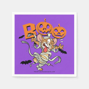 Serviette En Papier Tom & Jerry Jerry est si effrayant