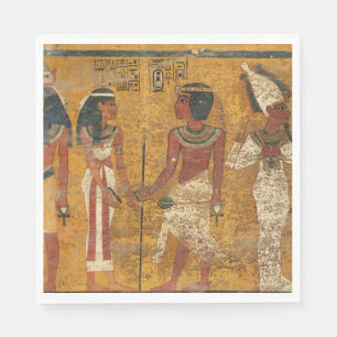 Serviette En Papier Tombeau de Toutankhamon, Mur du Nord