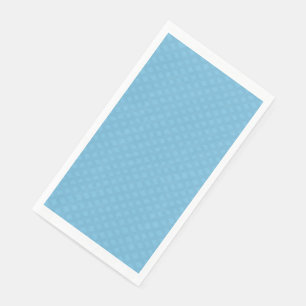 Serviette En Papier Tonalité Treillis Tissage Panier Jean Bleu
