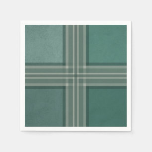 Serviette En Papier Tons verts