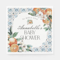 Toscane Carrelage Citrus Italie Baby shower Table 