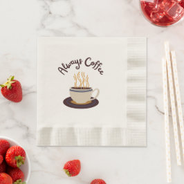Serviette En Papier Toujours Café Diffusant Hot Cup De Café