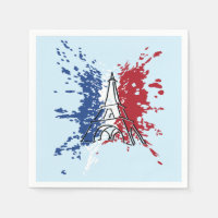 Tour Eiffel, Drapeau de France