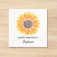 Tournesol fête d'anniversaire