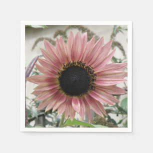 Serviette En Papier Tournesol rose pâle