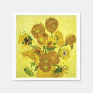 Serviette En Papier Tournesols Vincent van Gogh