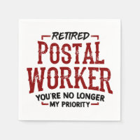Travailleur de poste retraité Mailman Céramique de