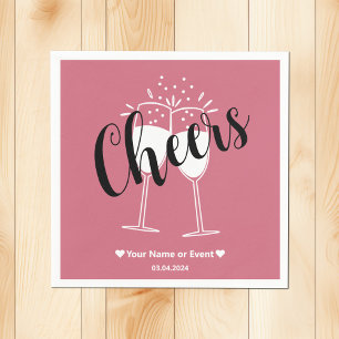 Serviette En Papier Trend Color Soft Pink Cheveux Papier serviettes