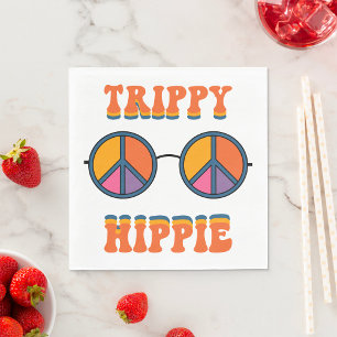 Serviette En Papier Trippy Hippie