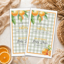 Trois petites mignonnes sont en route Baby Shower