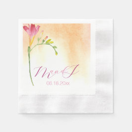 Serviette En Papier Tropical Freesia