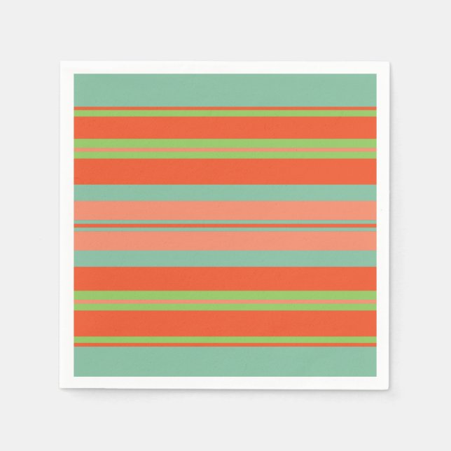 Serviette En Papier Tropical lumineux (Devant)