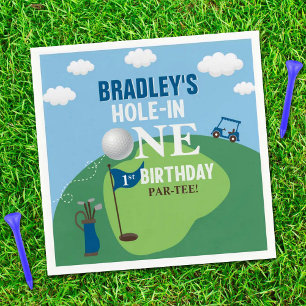 Serviette En Papier Trou en un Golf 1er anniversaire