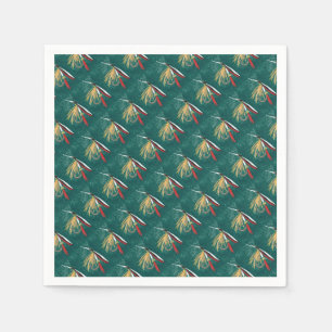 Serviette En Papier Truite "Fin" Mouche mouillée mouillée mouillée à m