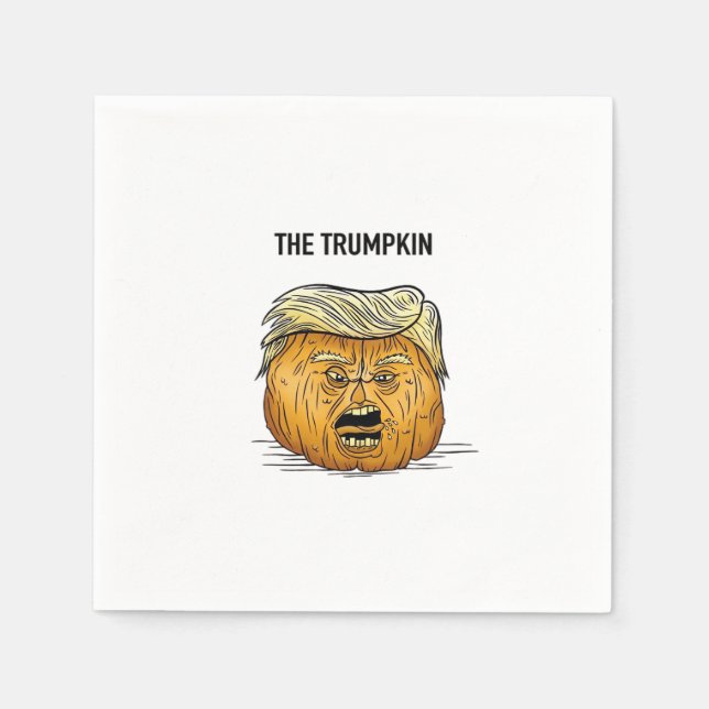 Serviette En Papier Trumpkin Classic & Basic Design (Devant)