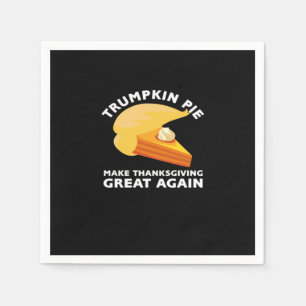 Serviette En Papier Trumpkin Pie Rendre Thanksgiving Grand à nouveau, 