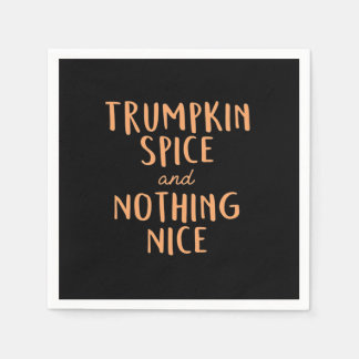 Serviette En Papier Trumpkin Spice & Not Everything Nice