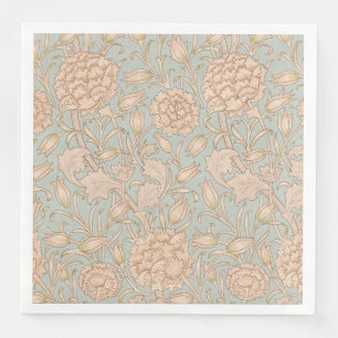 Serviette En Papier Tulipe sauvage de William Morris, design floral