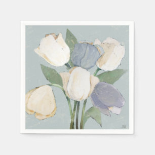 Serviette En Papier Tulipes françaises