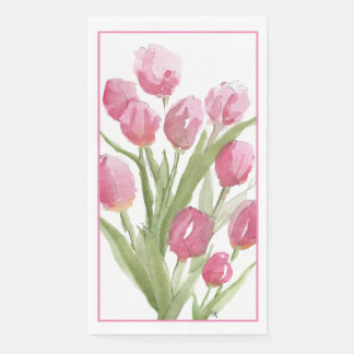 Serviette En Papier Tulips Papier Serviette Invitée