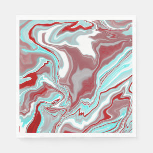 Serviette En Papier Turquoise, Bourgogne, persiennes en marbre rouge e
