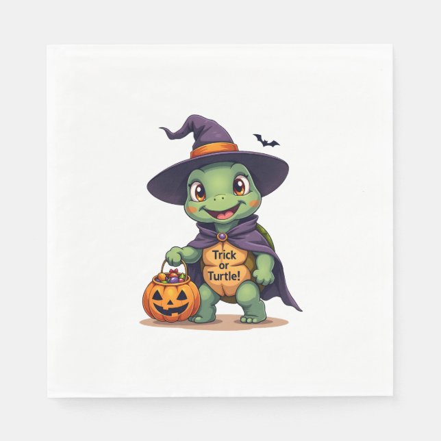 Serviette En Papier Turtle Ghoul (Devant)