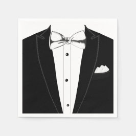 Serviette En Papier Tuxedo