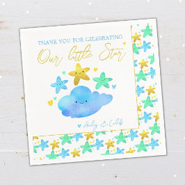Serviette En Papier Twinkle Twinkle Little Star Baby shower