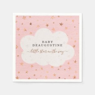 Serviette En Papier Twinkle Twinkle Little Star Baby shower fille