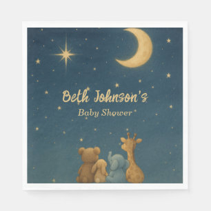 Serviette En Papier Twinkle Twinkle Little Star Baby shower serviettes