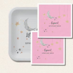 Serviette En Papier Twinkle Twinkle Little Star Éclaboussure Aquarelle