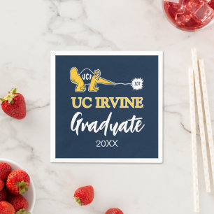Serviette En Papier UC Irvine UCI Anteaters Zot!