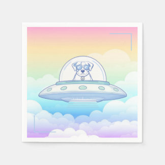 Serviette En Papier UFO PETS - Baby Shower -