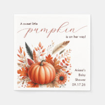 Un Baby shower D'Automne Un Peu Citrouille