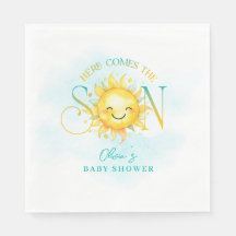 Un beau soleil, voilà le Baby shower du Fils