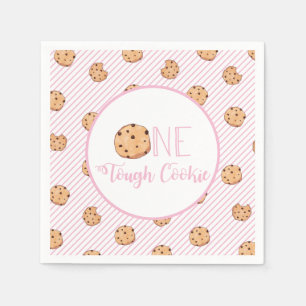 Serviette En Papier Un biscuit épais Lait rose et biscuits Anniversair