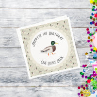 Un Canard Chanceux Mallard 1er Anniversaire