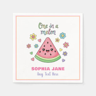 Serviette En Papier Un dans un Melon Celebration Paper Napkin