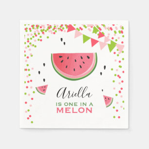 Serviette En Papier Un dans un melon Papier serviettes Eté Watermelon