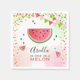 Serviette En Papier Un dans un melon Papier serviettes Eté Watermelon
