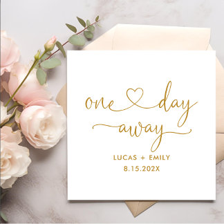 Serviette En Papier Un Jour De Dîner De Répétition Mariage