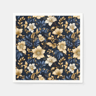 Serviette En Papier Un Mariage Floral Series Design 6
