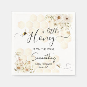 Serviette En Papier Un petit Baby shower d'abeilles au miel