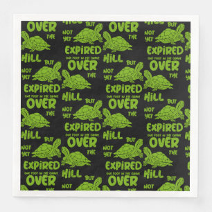 Serviette En Papier Un Pied Dans La Grave