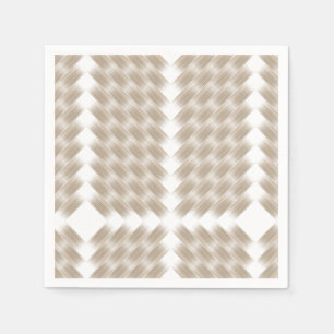 Serviette En Papier Un triangle blanc équilatéral centré sur une plain