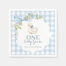 Une invitation d'anniversaire vintage One Silly Go