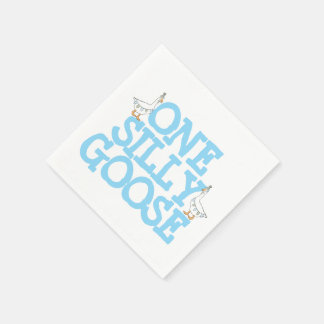 Serviette En Papier Une oie idiote